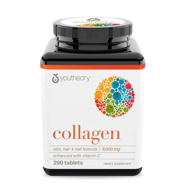 Colágeno Avanzado Youtheory 290 Tabletas