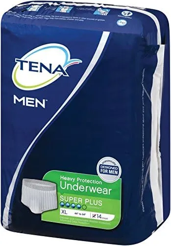 TENA Men Super Plus Underwear XL 14 unidades