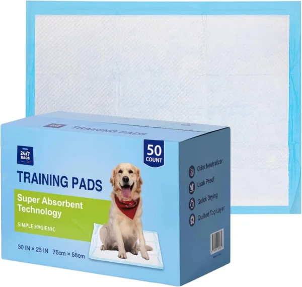 Almohadillas de entrenamiento para perros TRanis XL, 50 unidades, 26x30