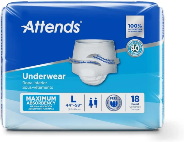 Attends® Underwear Talla L
