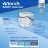Attends® Bariatric Underwear XXL (12 unidades)