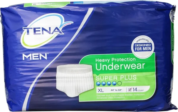 TENA Men Super Plus Underwear XL 14 unidades