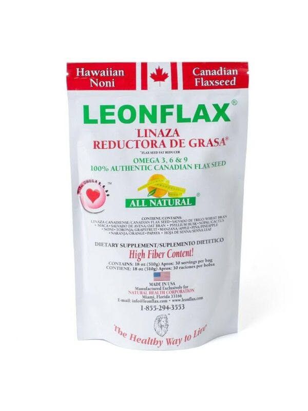 059e2024-1519-41e6-8a88-50a133b98cc5 Leonflax Linaza Suplemento Dietético en Polvo con Fibra Natural 510 g