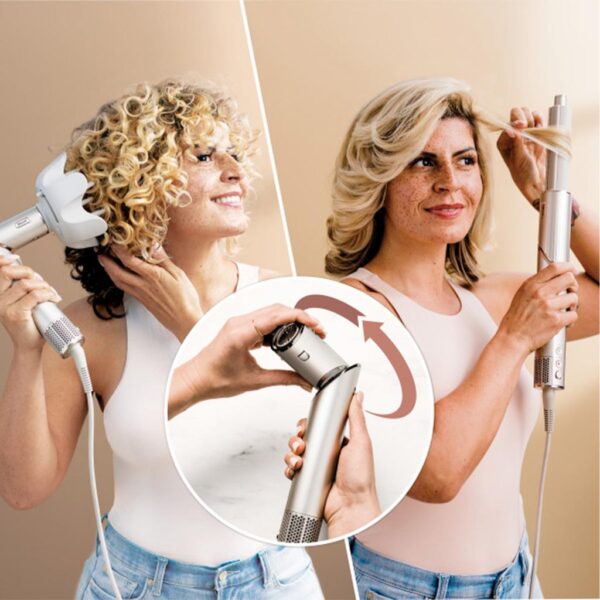 Shark FlexStyle Secador y Moldeador de Cabello Multiestilo 5 en 1 HD454PTLA 1600W