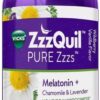 Vicks ZzzQuil PURE Zzzs Gomitas de Melatonina 72 unidades