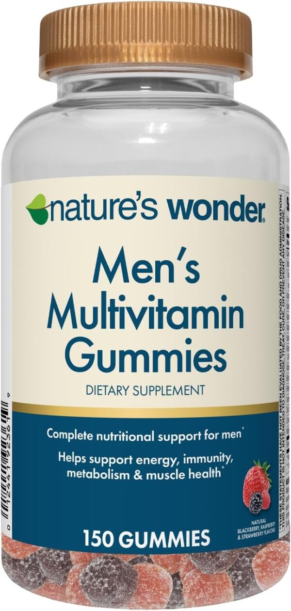 Nature's Wonder Gomitas Multivitamínicas para Hombres 150 unidades