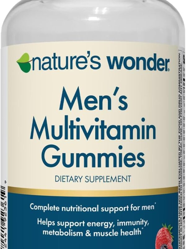 Nature's Wonder Gomitas Multivitamínicas para Hombres 150 unidades