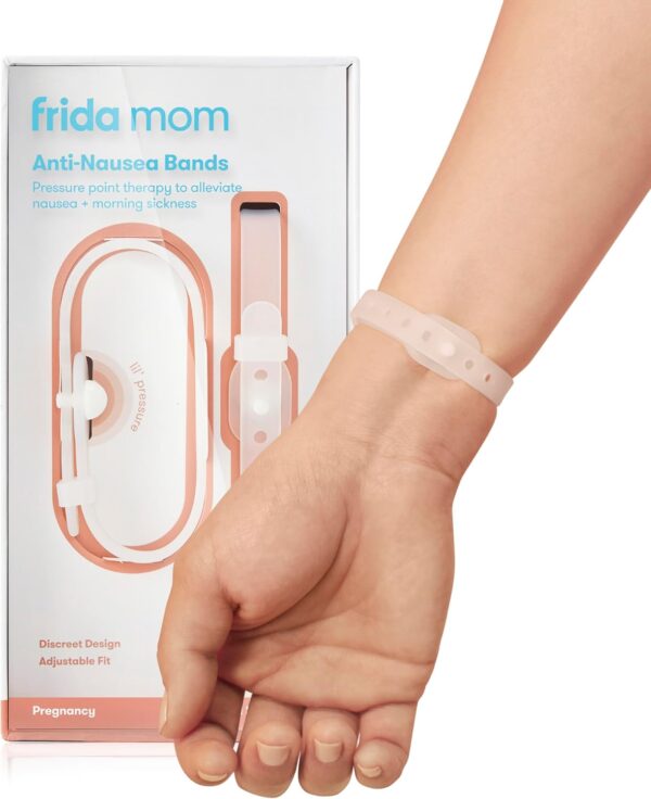 71M6S7V6RGL._AC_SL1500_ Frida Mom Anti-Nausea Bands Pulseras de Acupresión Ajustables para Náuseas del Embarazo