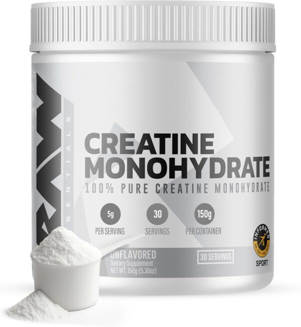 RAW Creatina Monohidratada Sin Sabor