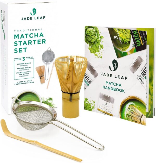 Jade Leaf Matcha Juego de Inicio Tradicional Japonés