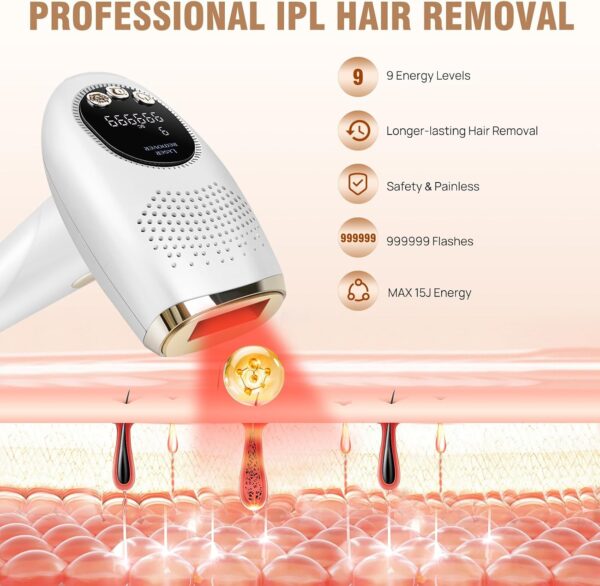 Beauty Professional Hair Removal IPL 3 en 1