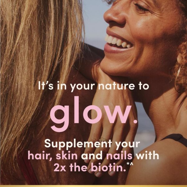 Nature's Bounty Advanced Cabello Piel y Uñas con Biotina Ácido Hialurónico y Argán 150 Cápsulas Blandas