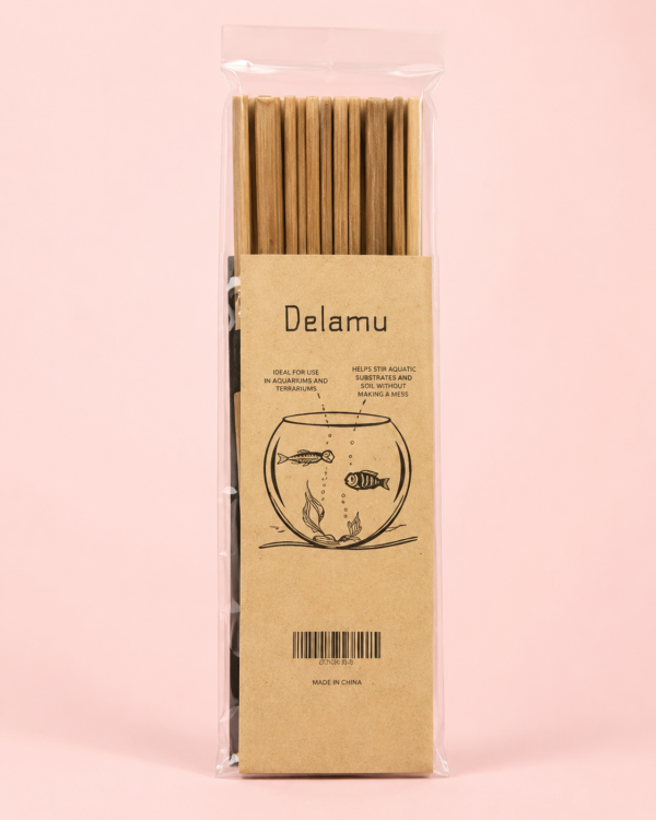 Pack de 5 Juegos de Palillos de Bambú DELAMU
