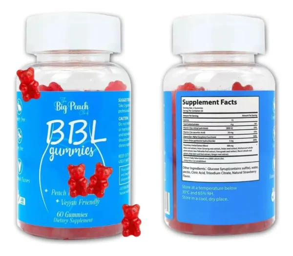 BBL Gomitas para Mujer con Colágeno y Biotina 60 unidades