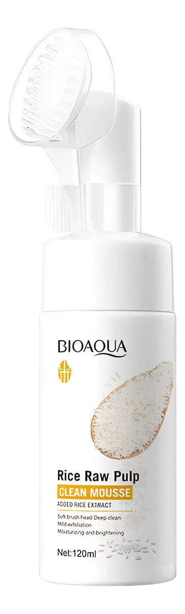 BIOAQUA Rice Raw Espuma Limpiadora Facial