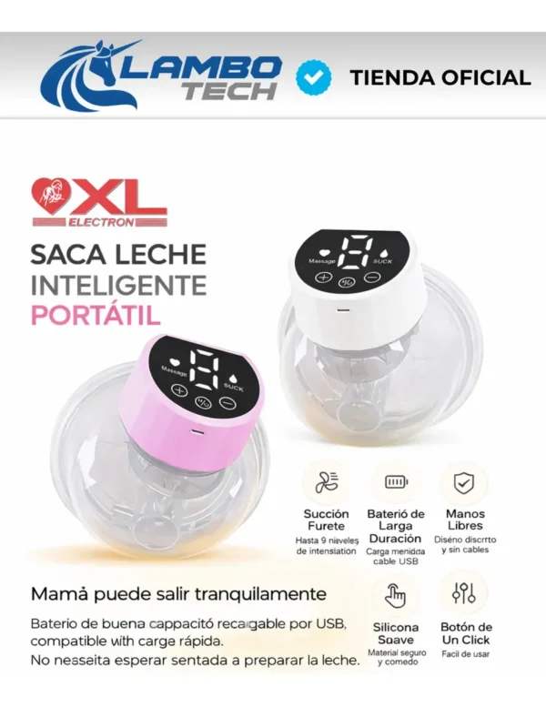 Extractor de Leche Portátil SM-0802