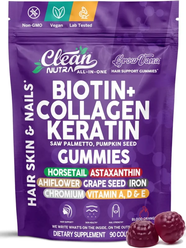 GrowVana Gomitas Crecimiento Cabello 90 unidades