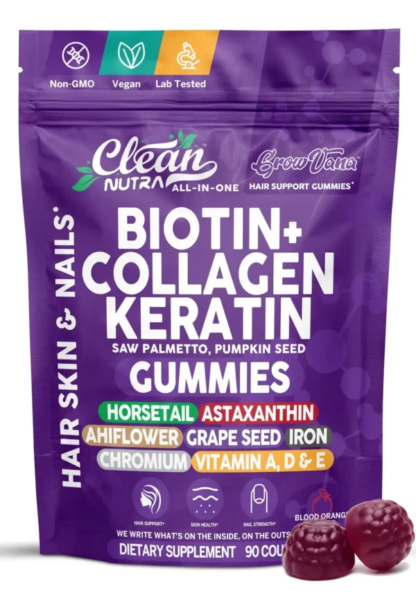 GrowVana Gomitas Crecimiento Cabello 90 unidades