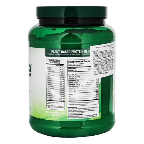 About Time Vegan Protein Proteína Vegana en Polvo 22g con Enzimas Digestivas 828g