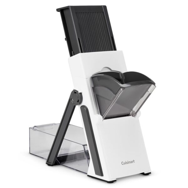 Cuisinart Cortador Manual con Base de Succión Mandolina Multifuncional para Frutas y Verduras
