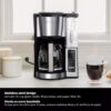 Ninja CE250 Cafetera Programable de Goteo 12 Tazas 2.8L con Jarra de Vidrio