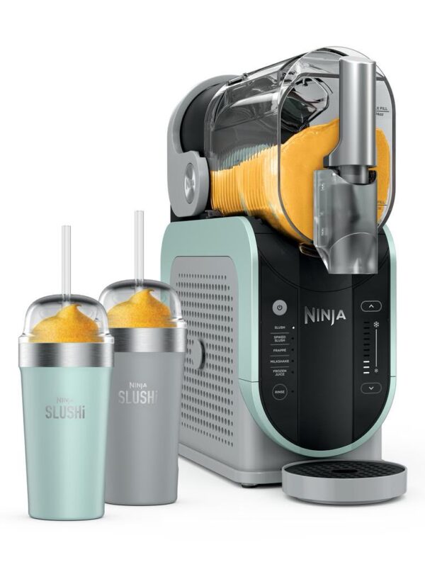 Ninja Slushi FS305CO Máquina para Bebidas Congeladas 5 Funciones con 2 Vasos Térmicos