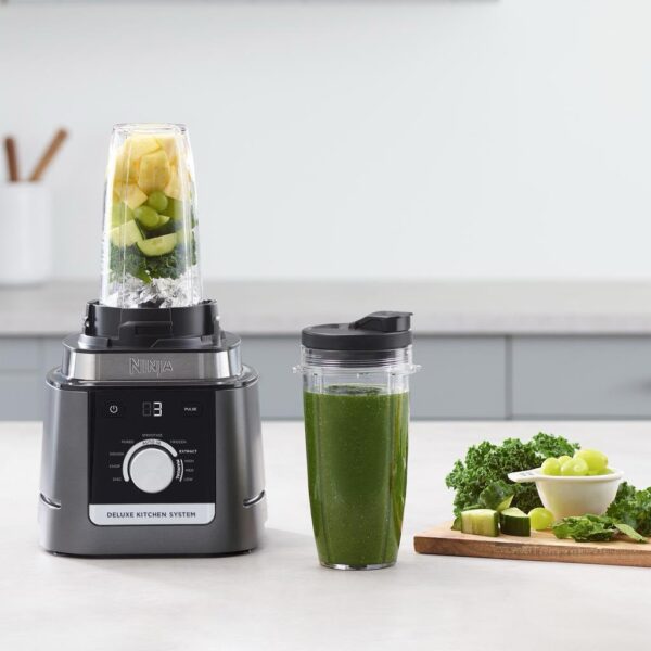 Ninja Deluxe Kitchen System CO905KS Licuadora y Procesador de Alimentos Auto-IQ 1200W