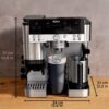 Ninja ES601 Máquina de Café Espresso 3 en 1 con Molinillo Integrado y Espumador Automático