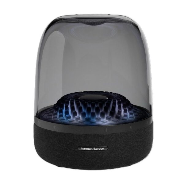 Harman Kardon Aura Studio 4 Altavoz Bluetooth 360° con Cúpula Transparente y Luces LED