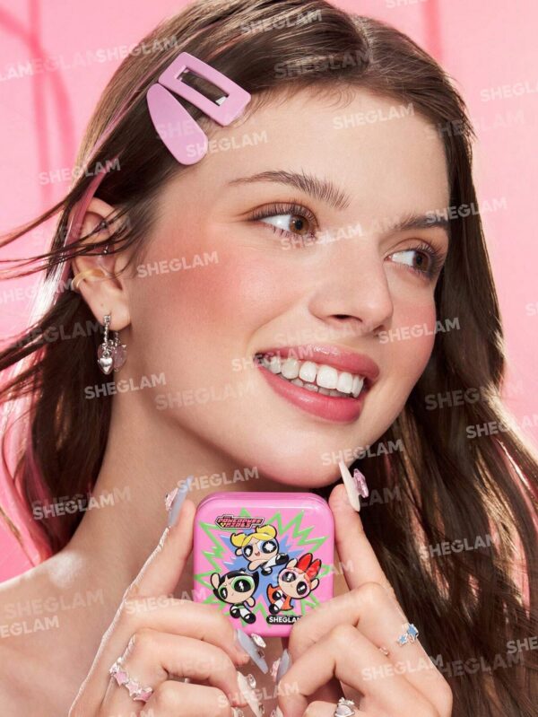1724844721bf11fa8ed277d2ad73d26a01aa32d9b9_wk_sheglam The Powerpuff Girls X SHEGLAM Rubor Brillante Tough Love - Utonium