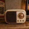 Bocina Portátil Inalámbrica Retro GTS-1050