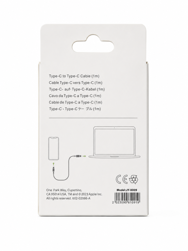 Cable USB-C a USB-C MADATEL de 1 Metro