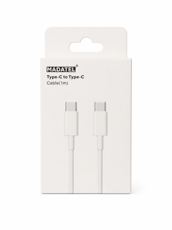 Cable USB-C a USB-C MADATEL de 1 Metro