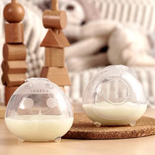 Recolectores de Leche Materna de Silicona HAAKAA Ladybug 40 ml (2 unidades)