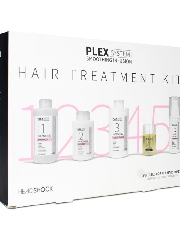 Kit de Tratamiento Capilar Headshock Plex System Smoothing Infusion 5 Pasos