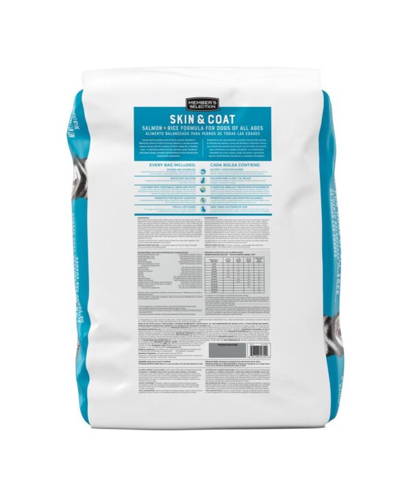 Member's Selection Comida para Perro Fórmula de Salmón y Arroz 13.6 kg / 30 lb