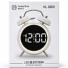 Caja de reloj despertador LED HoneyTime HoneyTime Reloj Despertador Digital LED HL-8891
