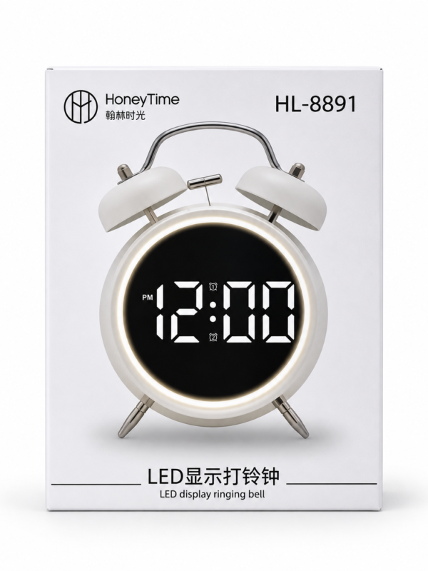 HoneyTime Reloj Despertador Digital LED HL-8891