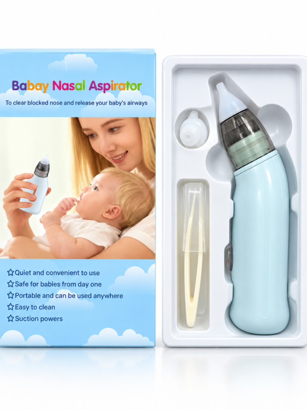 Aspirador Nasal Portátil para Bebé con Accesorios